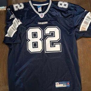 Dallas cowboys men’s blue authentic stitched Jason Witten jersey.
